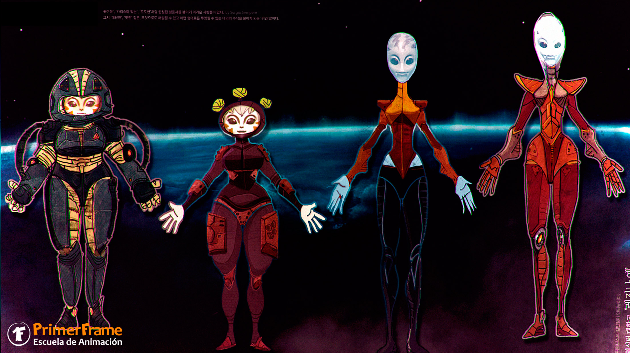 diseño de personajes 3d