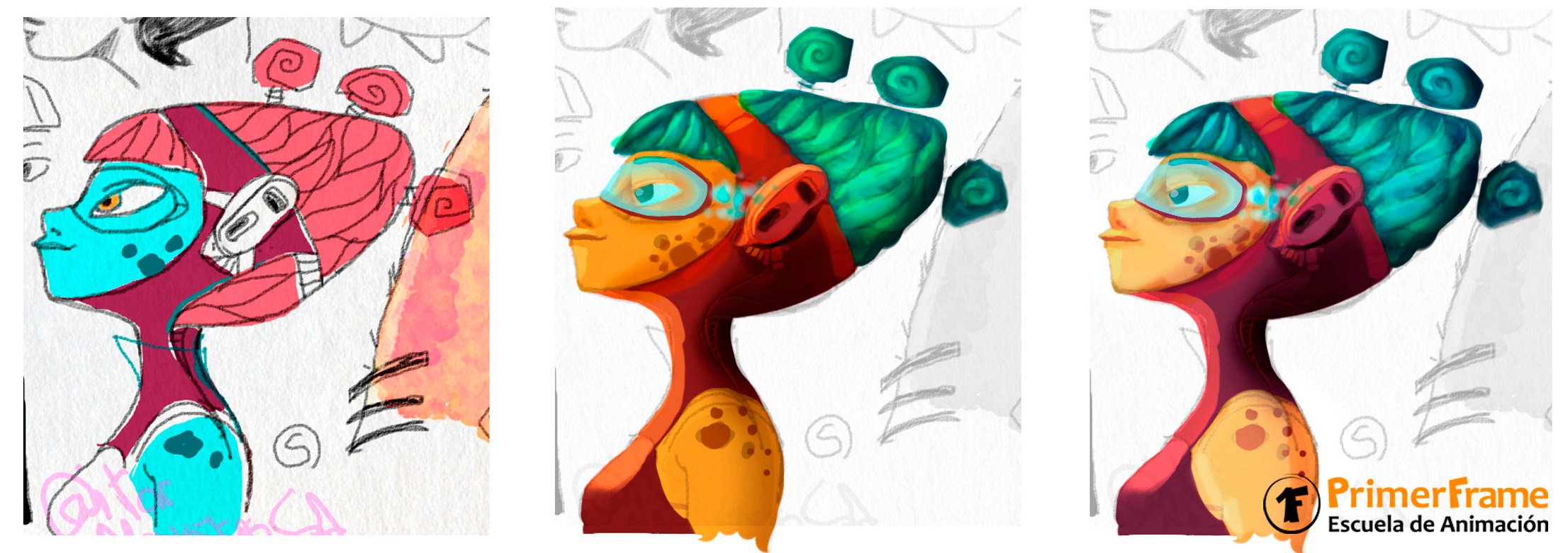 diseño de personajes 3d