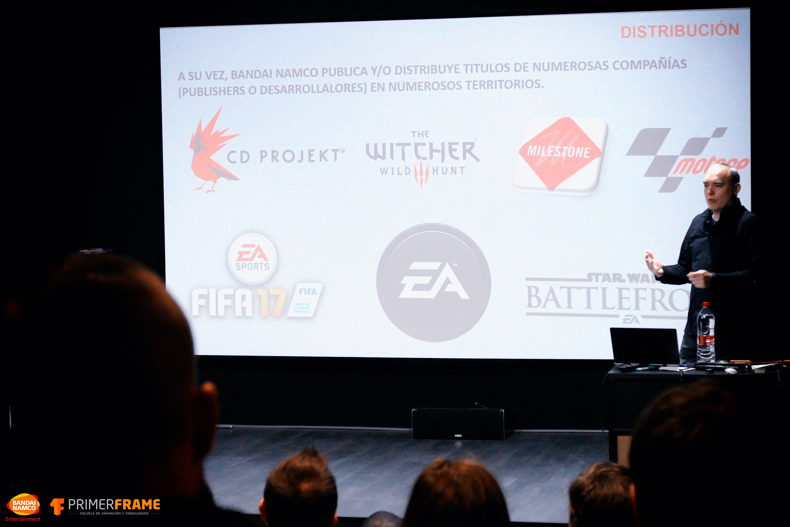David Fraile de Bandai Namco
