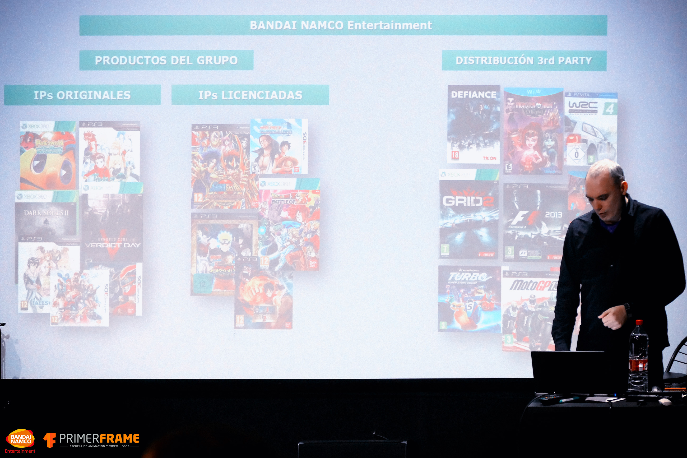 David Fraile de Bandai Namco