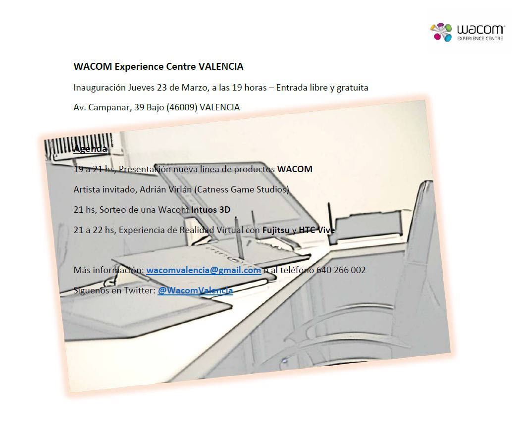 Wacom Valencia Frameover