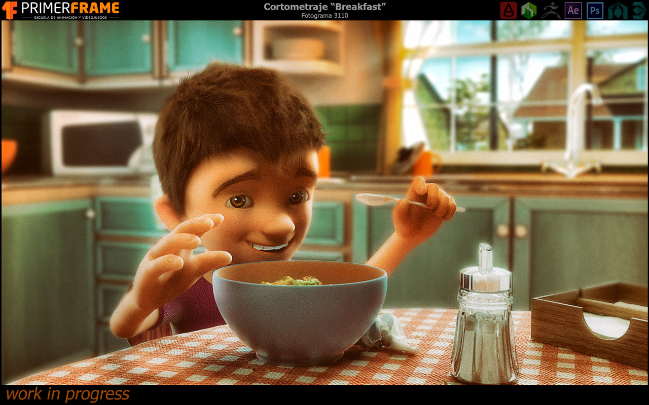 BreakFast Cortometraje Animación