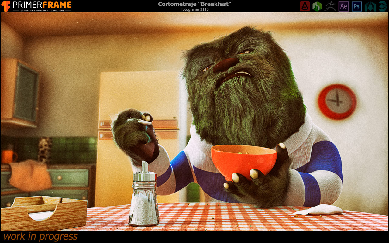 BreakFast Cortometraje Animación