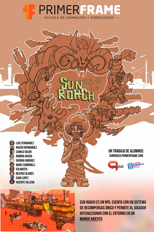 Poster videojuego SunRoach